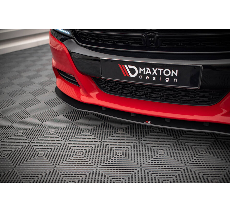 Maxton Design Street Pro Front Splitter Dodge Charger RT Mk7 Facelift