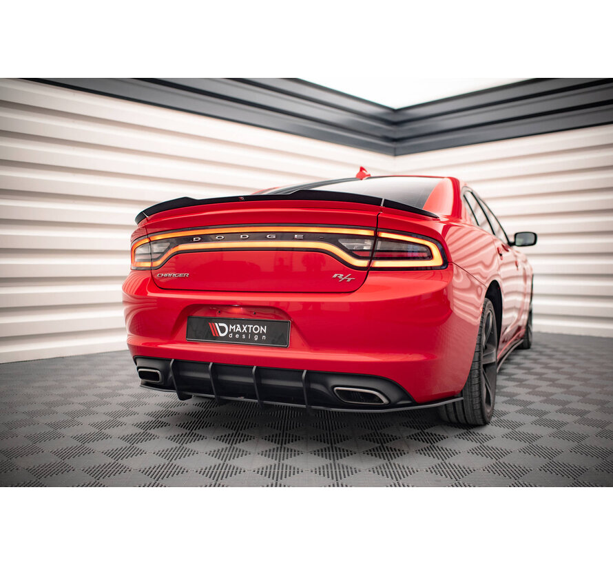 Maxton Design Street Pro Rear Diffuser Dodge Charger RT Mk7 Facelift