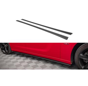 Maxton Design Maxton Design Street Pro Side Skirts Diffusers Dodge Charger RT Mk7 Facelift