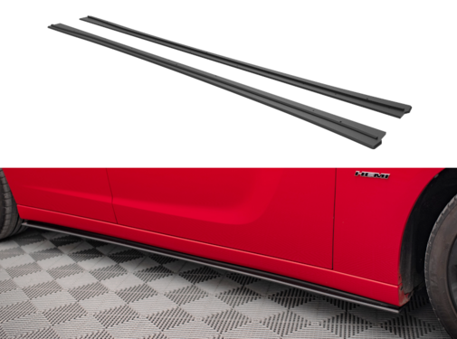 Maxton Design Maxton Design Street Pro Side Skirts Diffusers Dodge Charger RT Mk7 Facelift