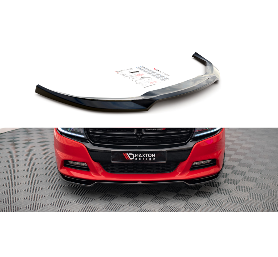 Maxton Design Front Splitter V.2 Dodge Charger RT Mk7 Facelift