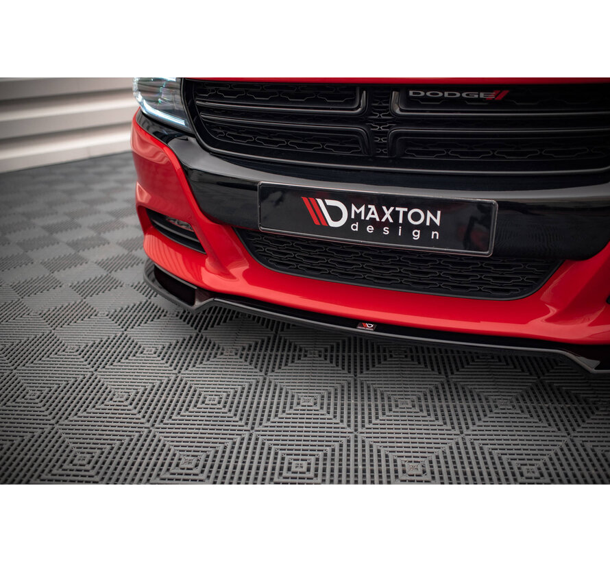 Maxton Design Front Splitter V.2 Dodge Charger RT Mk7 Facelift