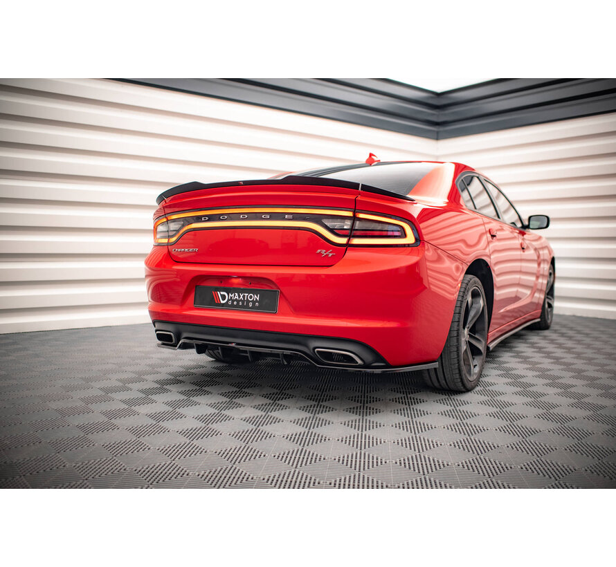 Maxton Design Set of Spoiler Caps Dodge Charger RT Mk7 Facelift