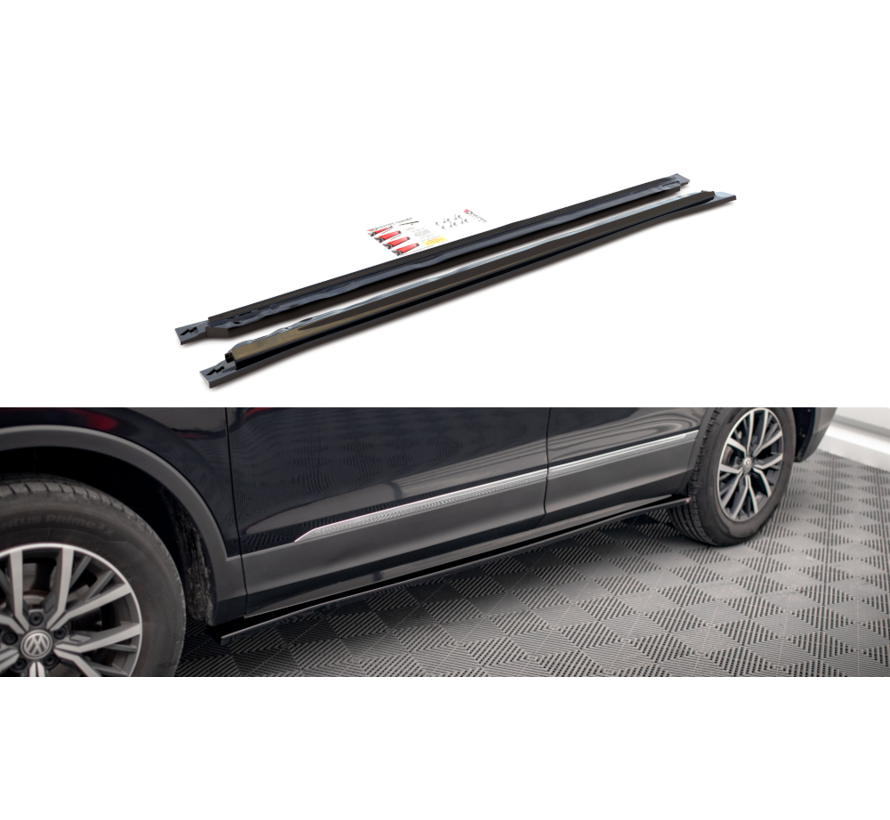 Maxton Design Side Skirts Diffusers Volkswagen Tiguan Allspace Mk2