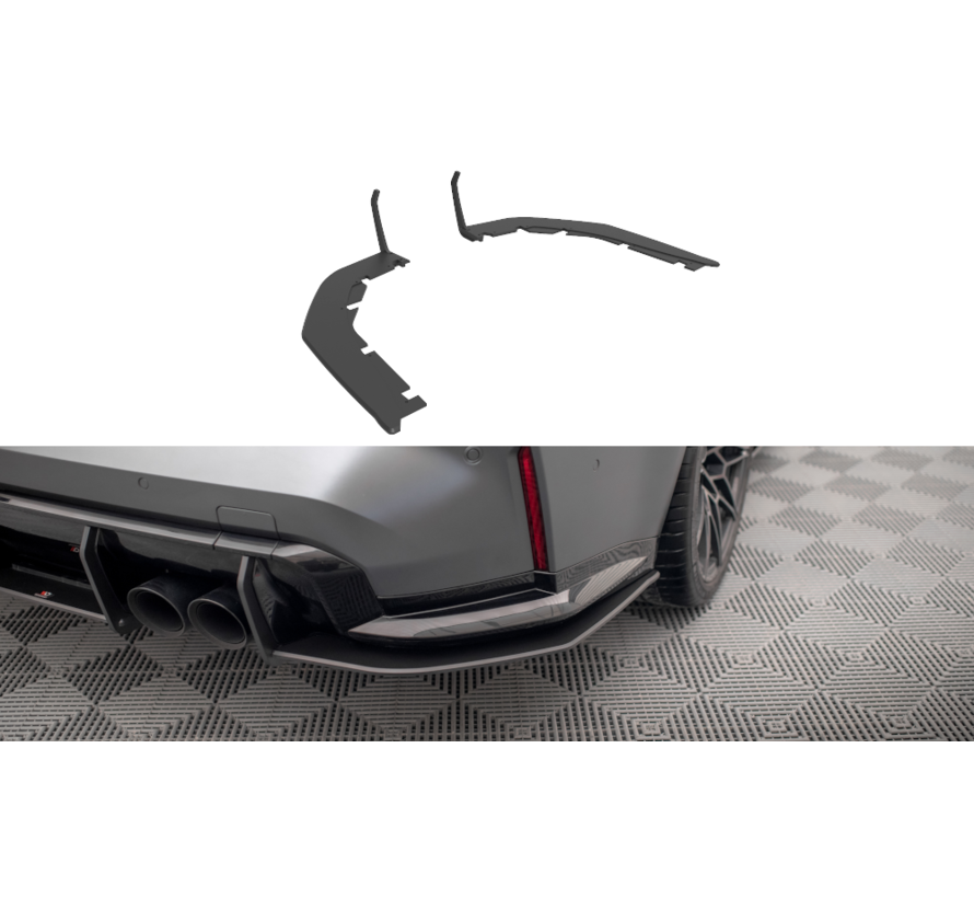 Maxton Design Street Pro Rear Side Splitters BMW M3 G80