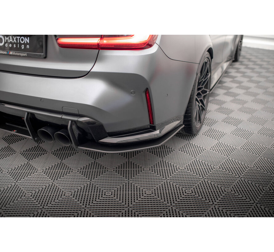 Maxton Design Street Pro Rear Side Splitters BMW M3 G80