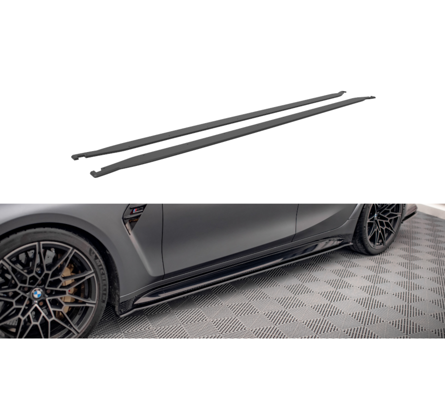 Maxton Design Street Pro Side Skirts Diffusers BMW M3 G80