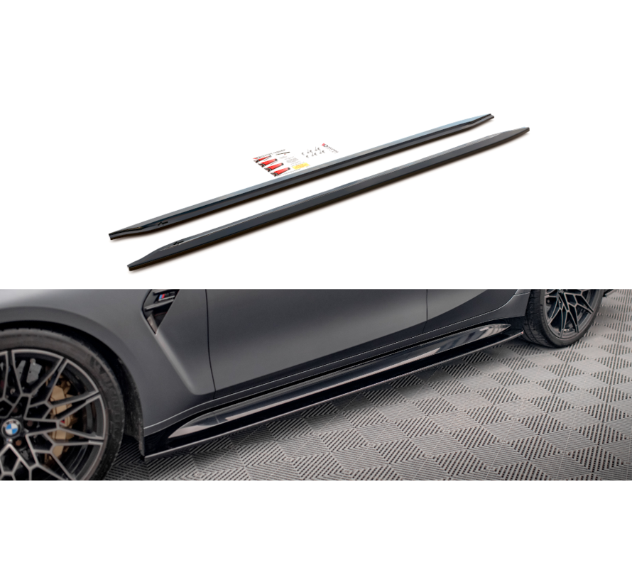 Maxton Design Side Skirts Diffusers V.1 BMW M3 G80