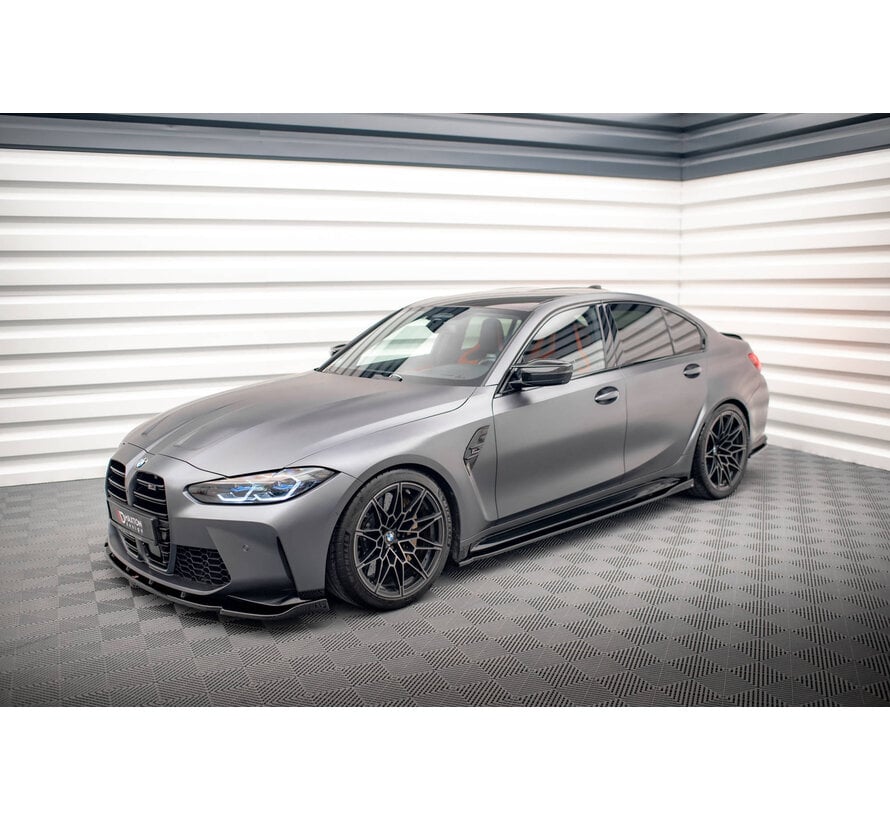 Maxton Design Side Skirts Diffusers V.2 BMW M3 G80