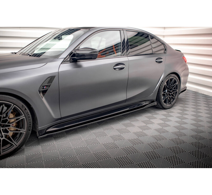 Maxton Design Side Skirts Diffusers V.2 BMW M3 G80