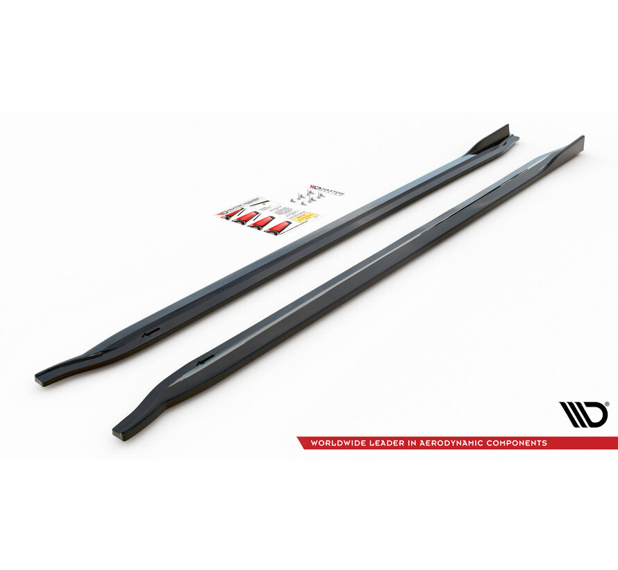 Maxton Design Side Skirts Diffusers V.2 BMW M3 G80