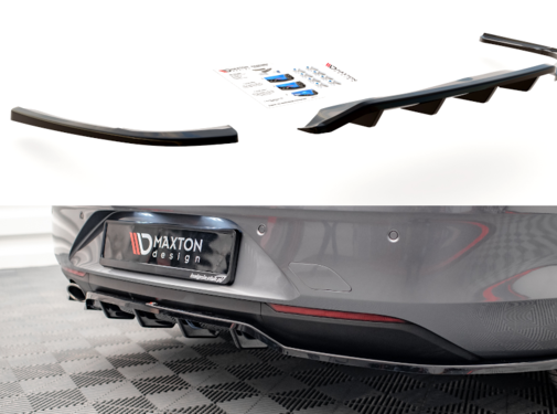 Maxton Design Maxton Design Central Rear Splitter (with vertical bars) Opel Insignia Mk2