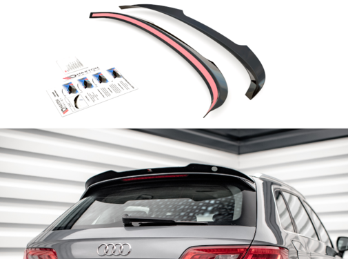 Maxton Design Maxton Design Spoiler Cap Audi A3 Sportback 8V