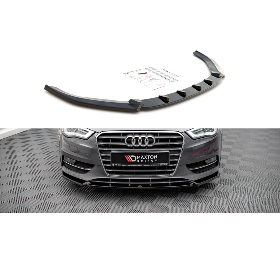 Maxton Design Front Splitter Audi A3 Sportback 8V