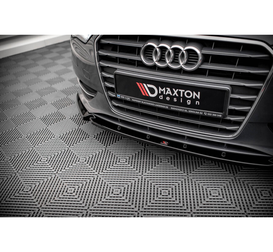 Maxton Design Front Splitter Audi A3 Sportback 8V