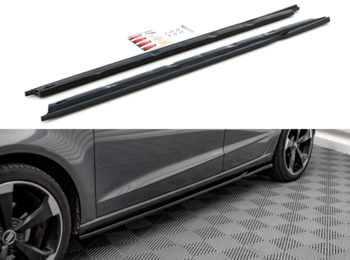 Maxton Design Maxton Design Side Skirts Diffusers Audi A3 Sportback 8V