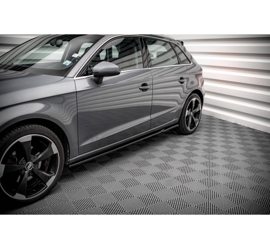 Maxton Design Side Skirts Diffusers Audi A3 Sportback 8V