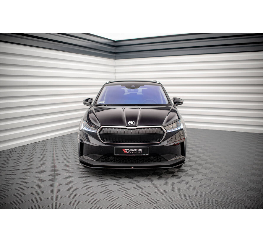 Maxton Design Front Splitter V.1 Skoda Enyaq iV