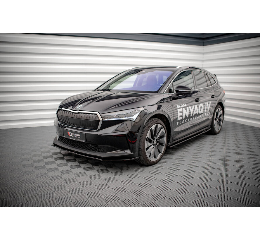 Maxton Design Front Splitter V.1 Skoda Enyaq iV