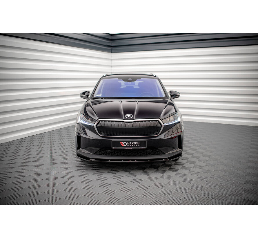 Maxton Design Front Splitter V.2 Skoda Enyaq iV