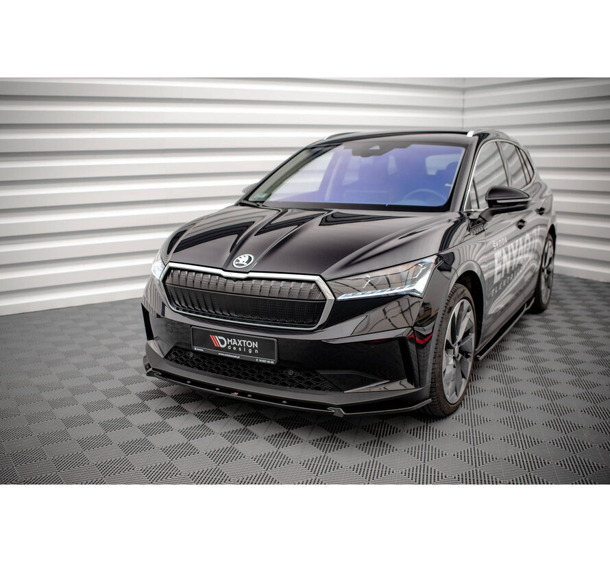 Maxton Design Front Splitter V.2 Skoda Enyaq iV