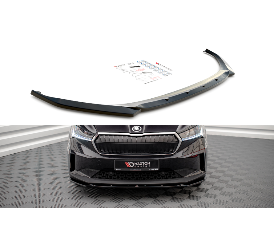 Maxton Design Front Splitter V.3 Skoda Enyaq iV