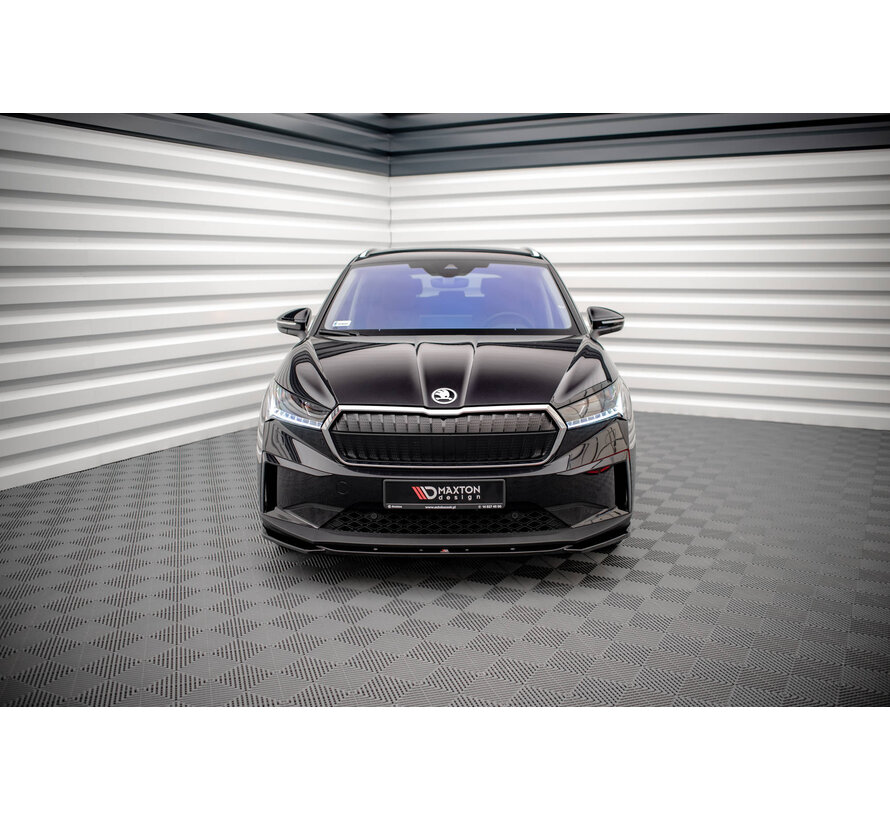 Maxton Design Front Splitter V.3 Skoda Enyaq iV