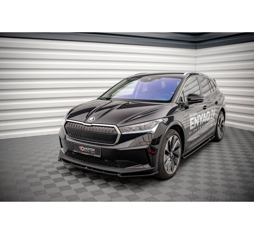 Maxton Design Front Splitter V.3 Skoda Enyaq iV