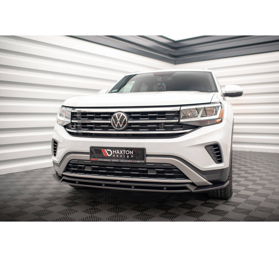 Maxton Design Front Splitter V.2 Volkswagen Atlas Cross Sport