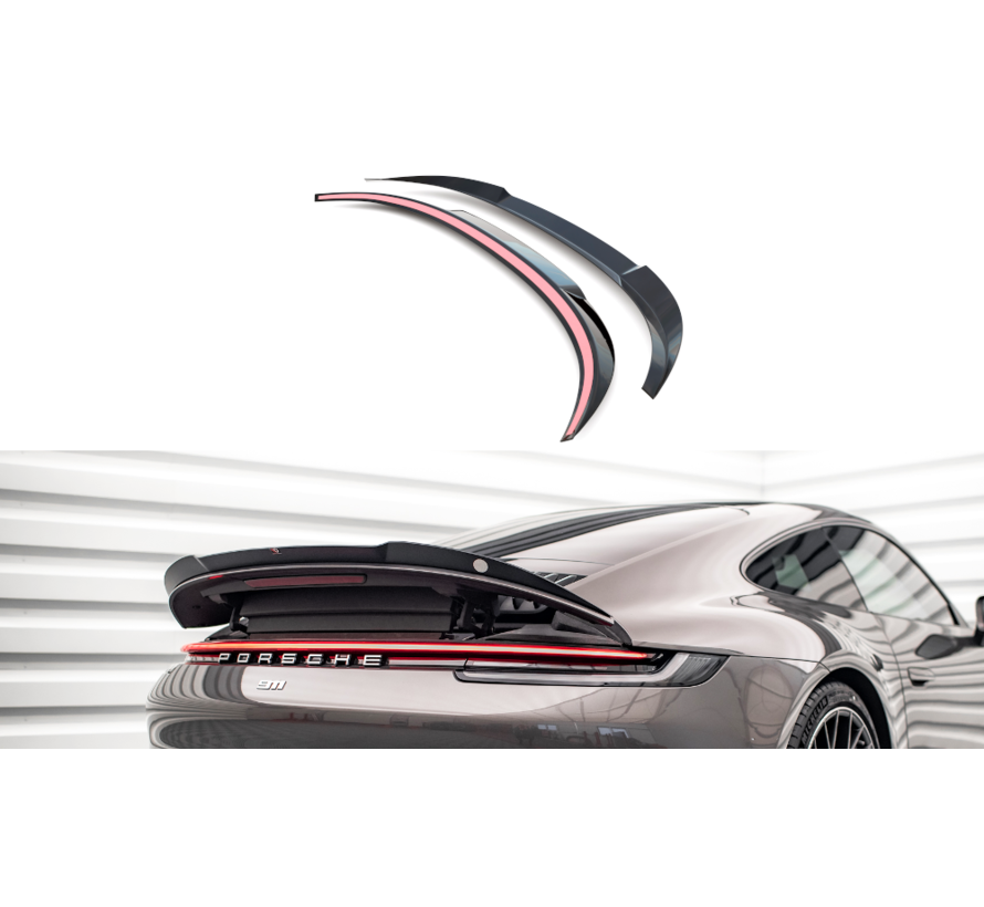 Maxton Design Spoiler Cap Porsche 911 Carrera 4S 992