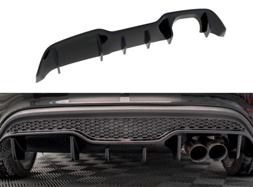 Maxton Design Maxton Design Rear Valance Ford Fiesta ST (5 door version) Mk7 Facelift