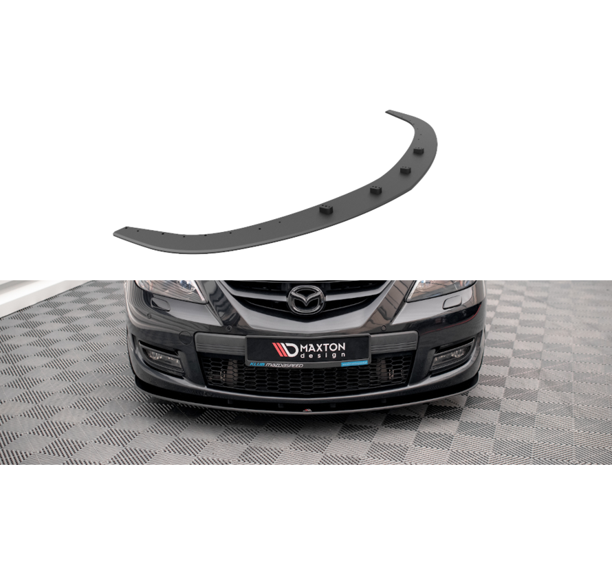 Maxton Design Street Pro Front Splitter Mazda 3 MPS Mk1