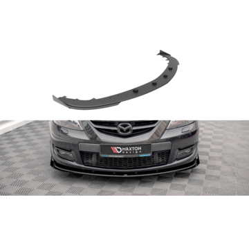 Maxton Design Maxton Design Street Pro Front Splitter V.1 + Flaps Mazda 3 MPS Mk1