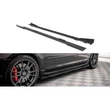 Maxton Design Maxton Design Street Pro Side Skirts Diffusers + Flaps Mazda 3 MPS Mk1