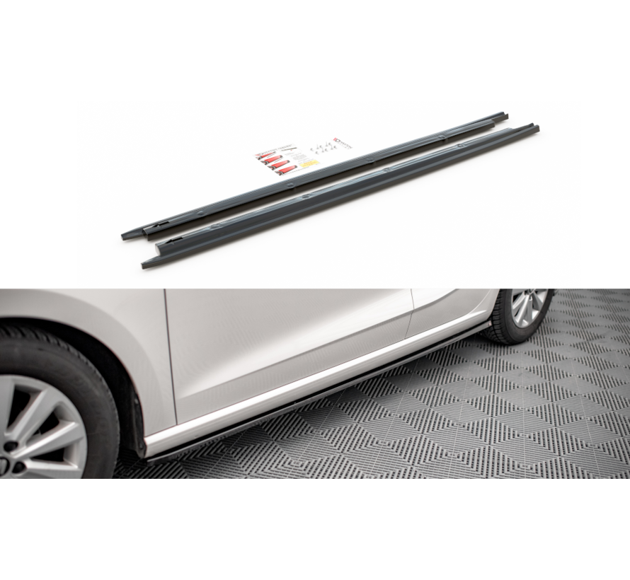 Maxton Design Side Skirts Diffusers V.1 Seat Ibiza FR/ Standard Mk5