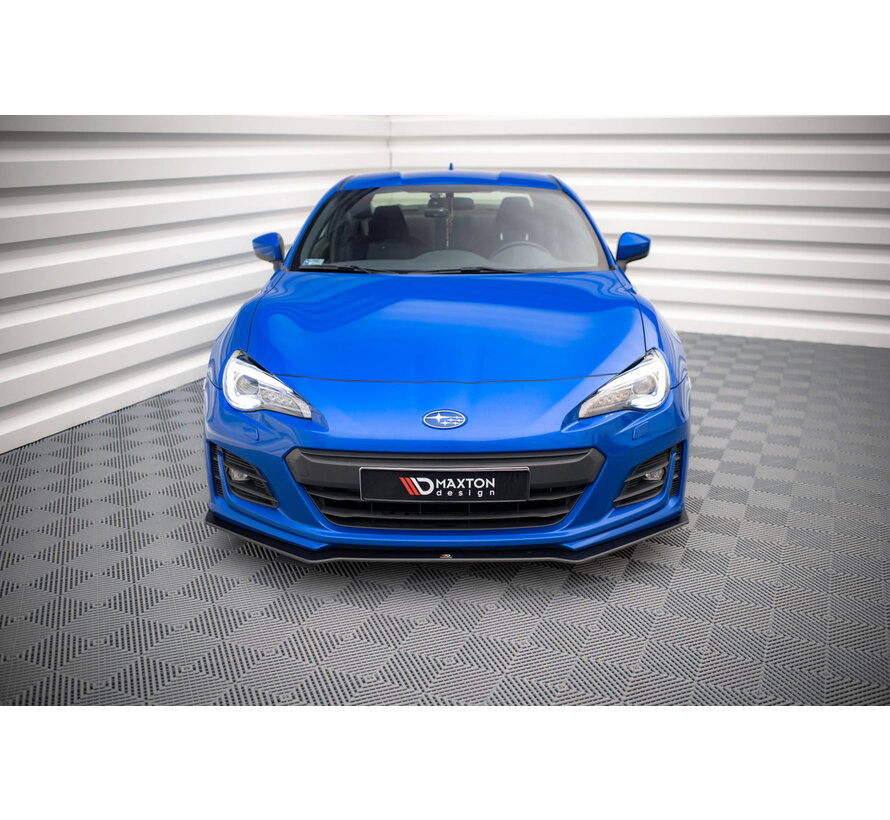 Maxton Design Street Pro Front Splitter Subaru BRZ Mk1 Facelift