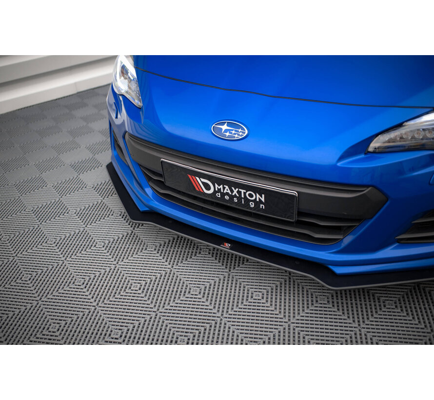 Maxton Design Street Pro Front Splitter Subaru BRZ Mk1 Facelift