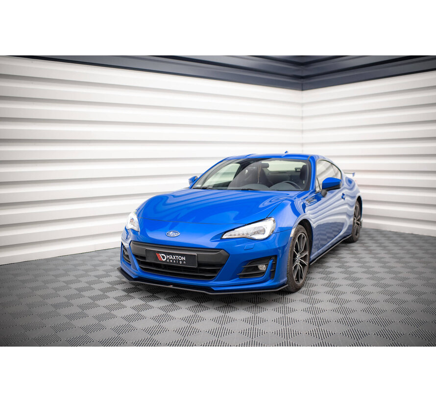 Maxton Design Street Pro Front Splitter Subaru BRZ Mk1 Facelift