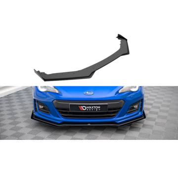 Maxton Design Maxton Design Street Pro Front Splitter V.1 + Flaps Subaru BRZ Mk1 Facelift