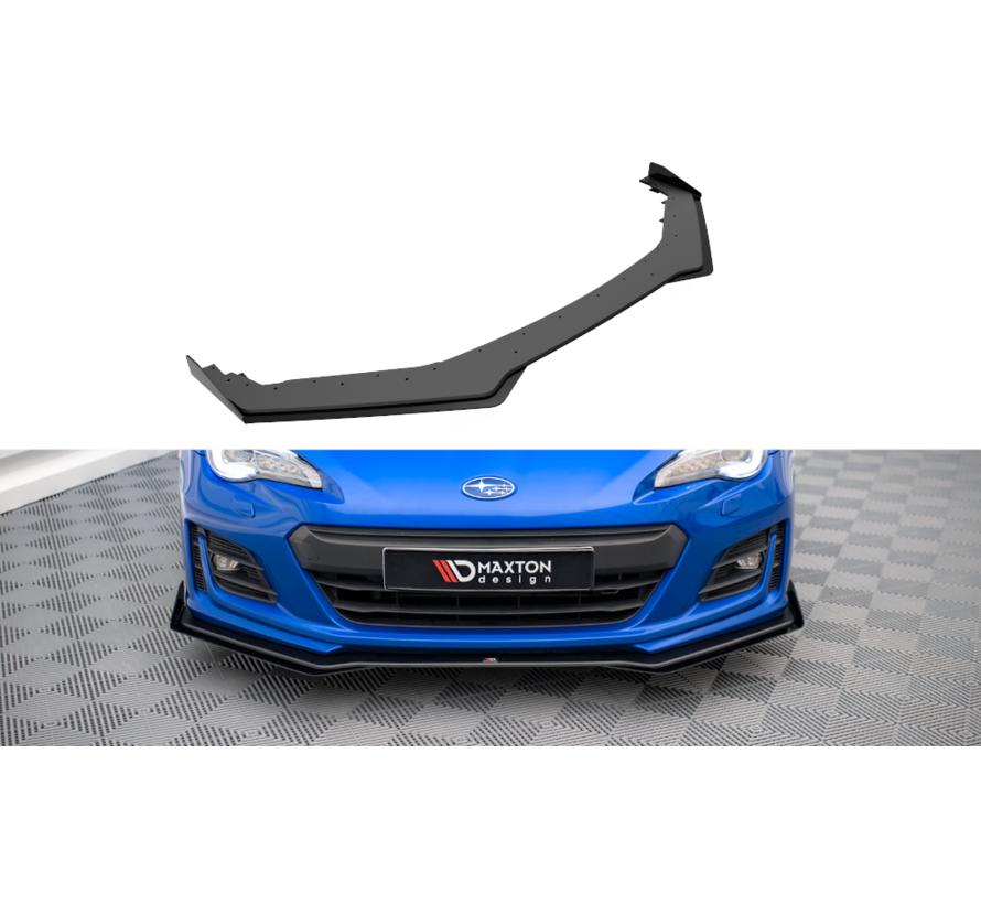 Maxton Design Street Pro Front Splitter V.1 + Flaps Subaru BRZ Mk1 Facelift