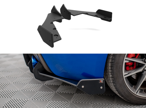 Maxton Design Maxton Design Street Pro Rear Side Splitters Subaru BRZ Mk1 Facelift
