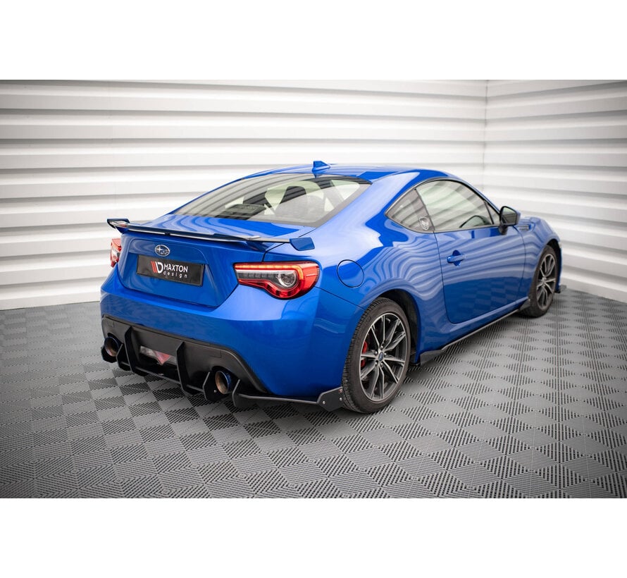 Maxton Design Street Pro Rear Side Splitters Subaru BRZ Mk1 Facelift