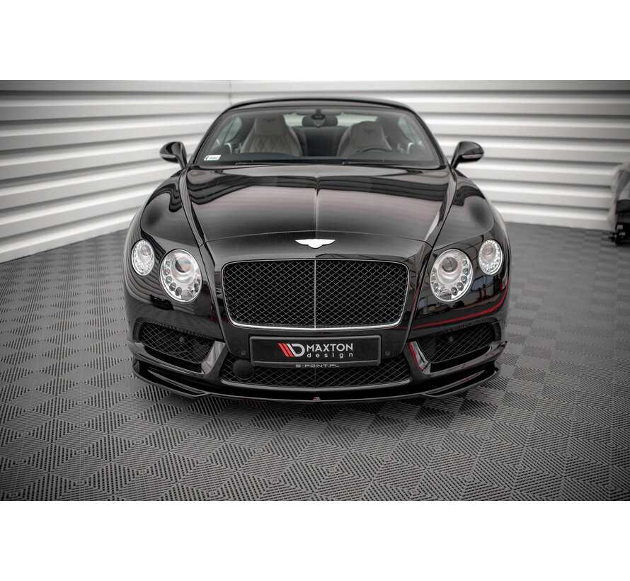 Maxton Design Front Splitter V.2 Bentley Continental GT V8 S Mk2