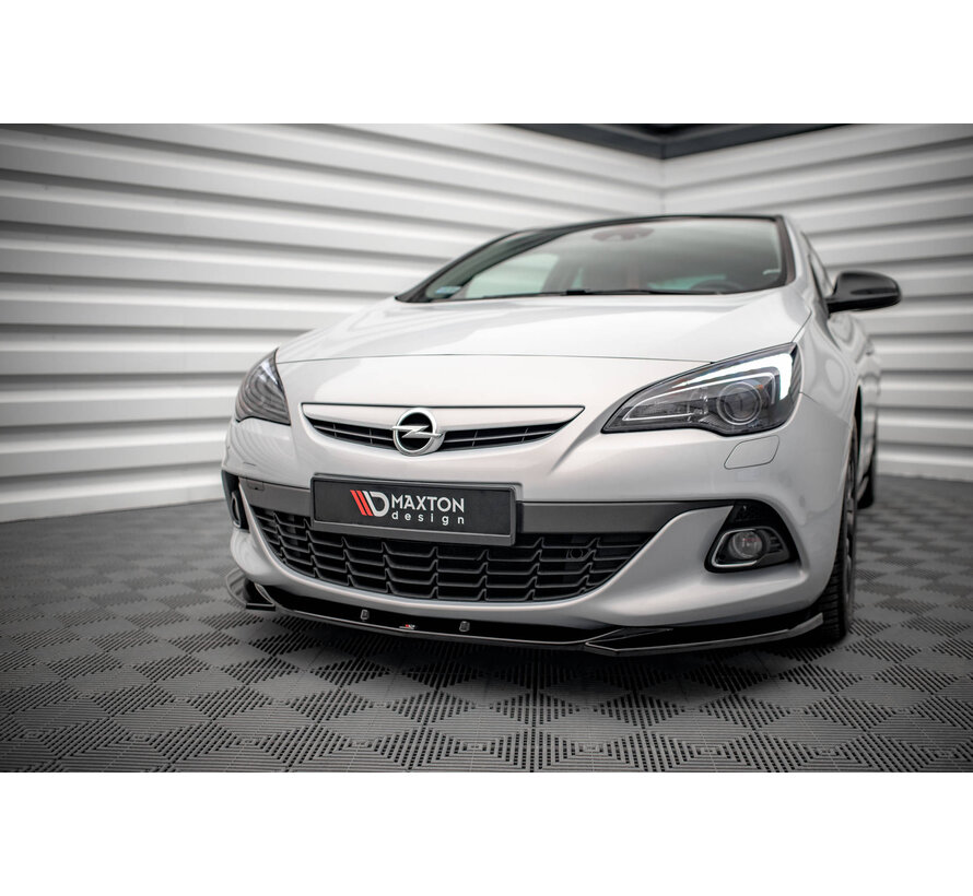 Maxton Design Front Splitter V.1 Opel Astra GTC OPC-Line J