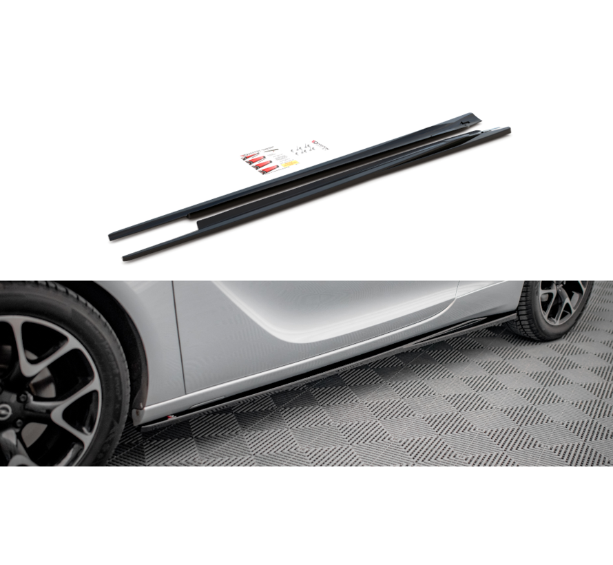 Maxton Design Side Skirts Diffusers Opel Astra GTC OPC-Line J