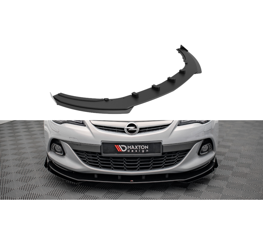 Maxton Design Street Pro Front Splitter V.1 + Flaps Opel Astra GTC OPC-Line J