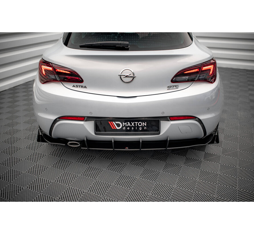 Maxton Design Street Pro Rear Valance + Flaps Opel Astra GTC OPC-Line J