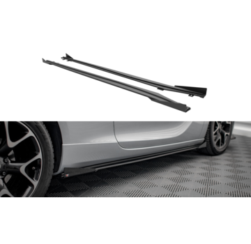 Maxton Design Maxton Design Street Pro Side Skirts Diffusers + Flaps Opel Astra GTC OPC-Line J