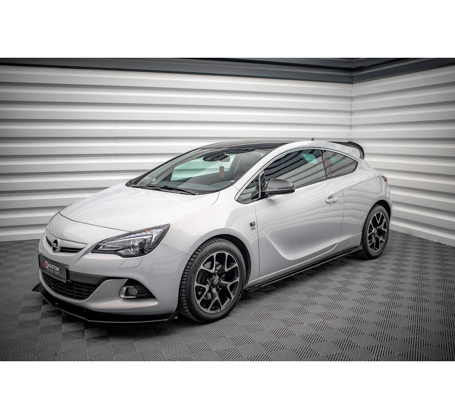 Maxton Design Street Pro Side Skirts Diffusers + Flaps Opel Astra GTC OPC-Line J