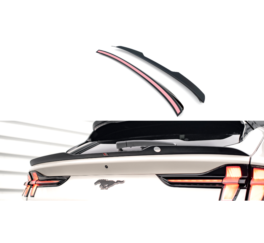 Maxton Design Lower Spoiler Cap Ford Mustang Mach-E Mk1